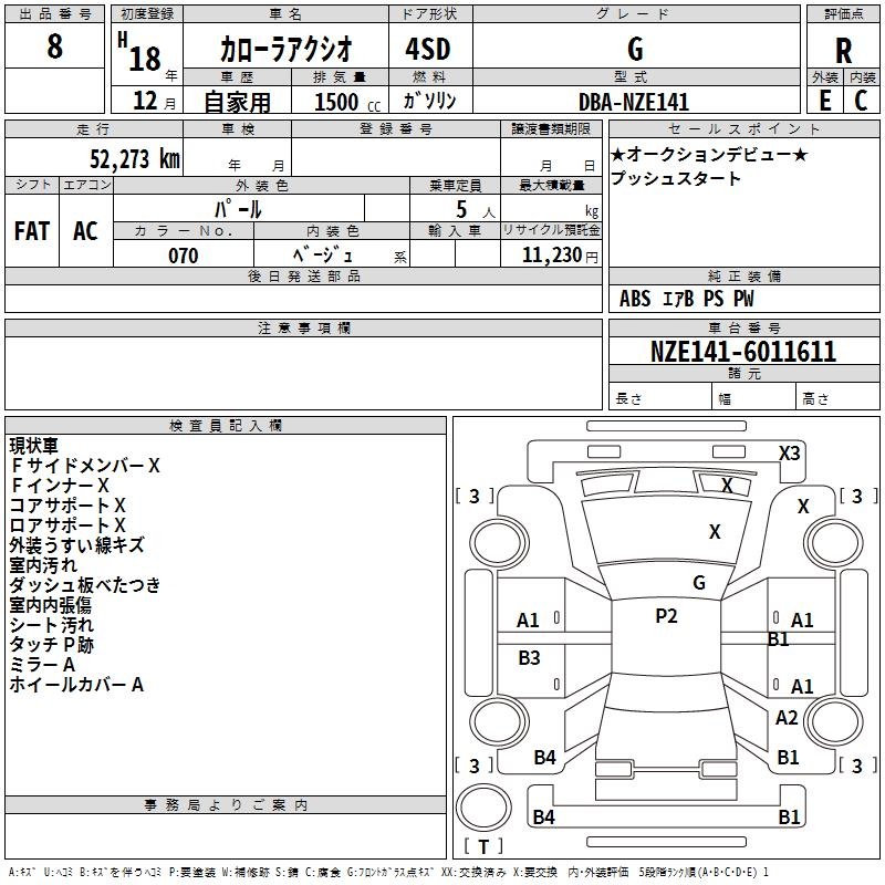 TOYOTA COROLLA AXIO