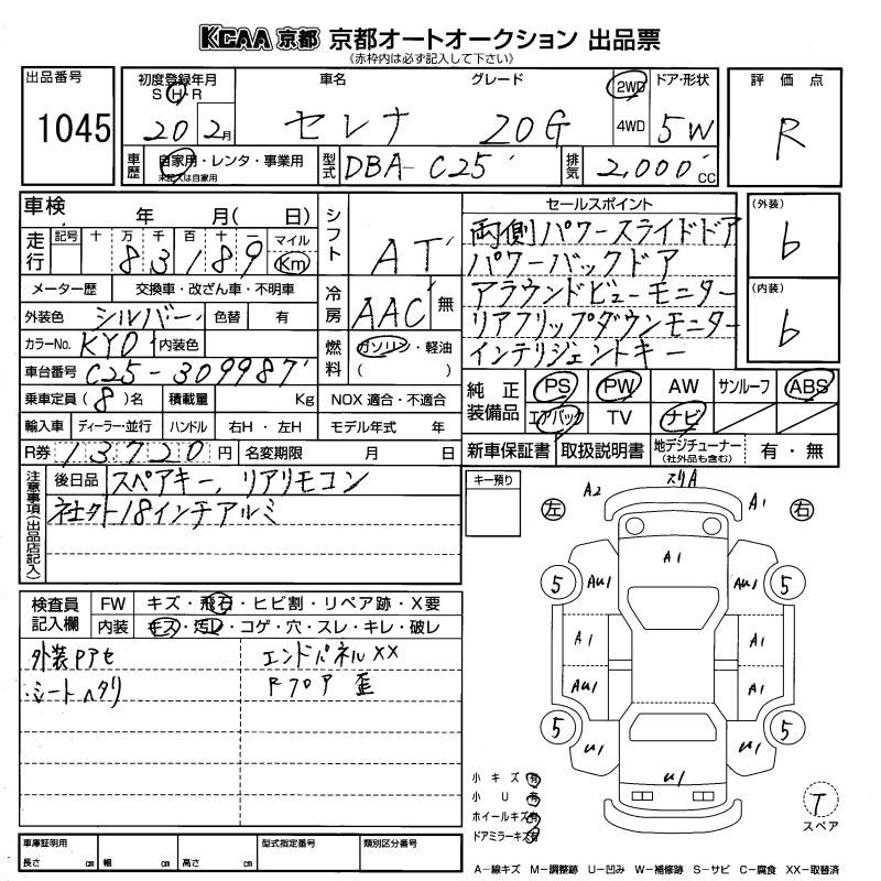 NISSAN SERENA