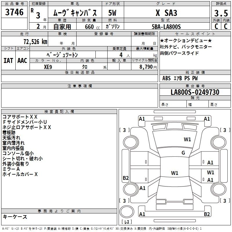 DAIHATSU MOVE CANBUS