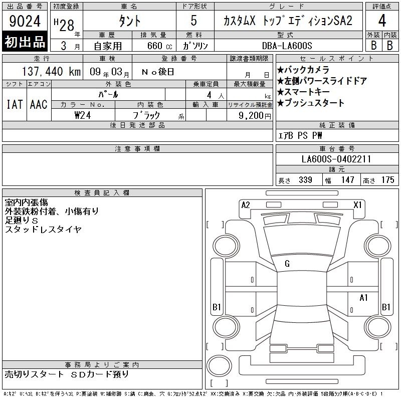 DAIHATSU TANTO