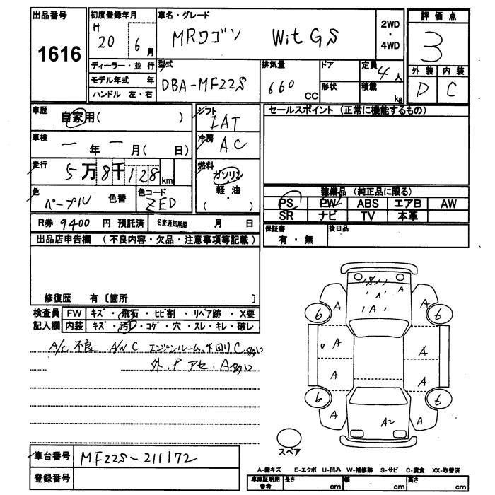 SUZUKI MR WAGON