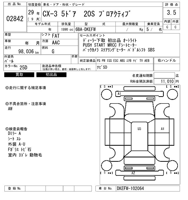 MAZDA CX-3