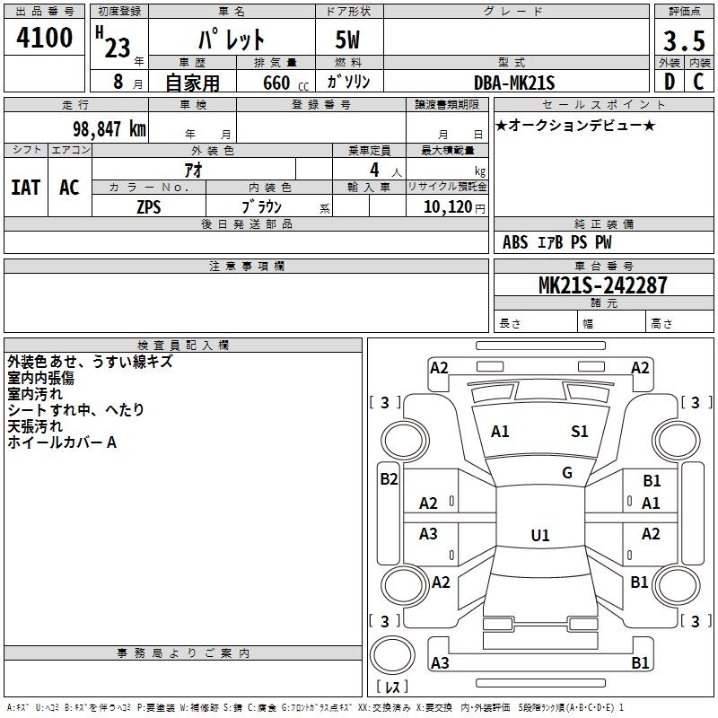 SUZUKI PALETTE
