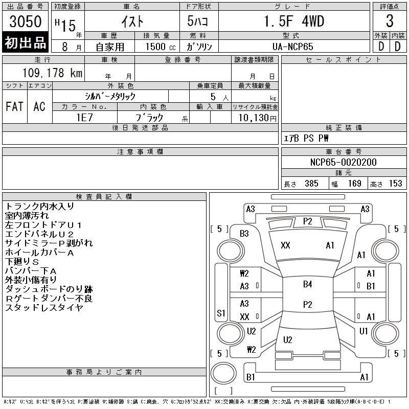 TOYOTA IST