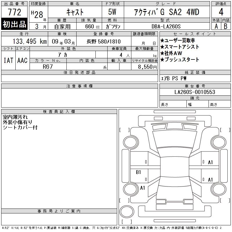 DAIHATSU CAST