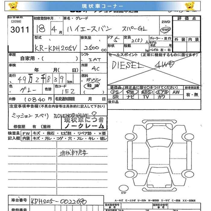 TOYOTA REGIUS ACE