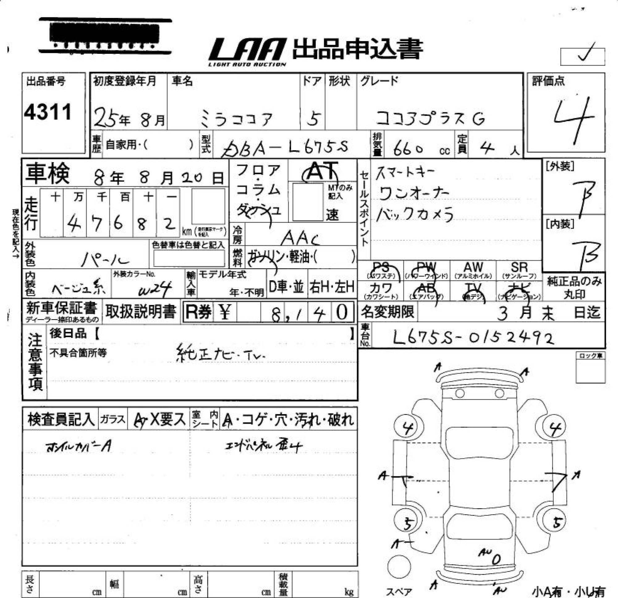 DAIHATSU MIRA COCOA