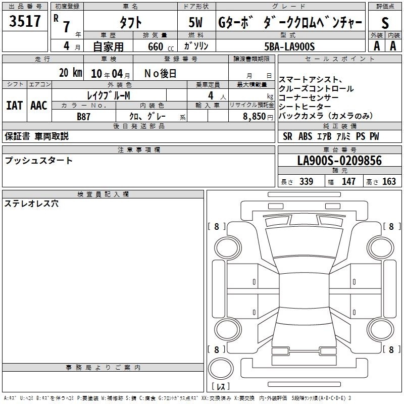 DAIHATSU TAFT