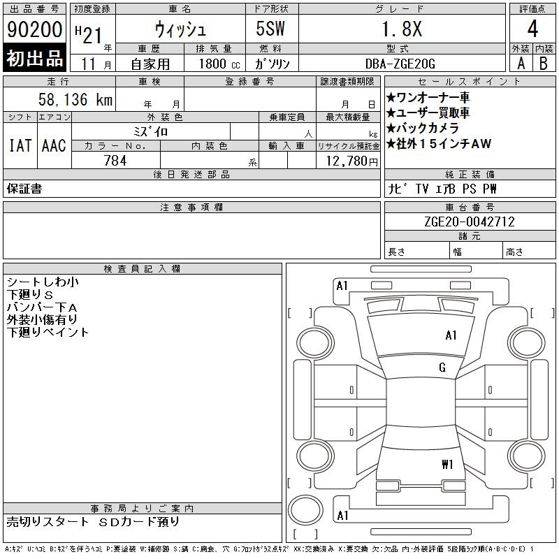 TOYOTA WISH