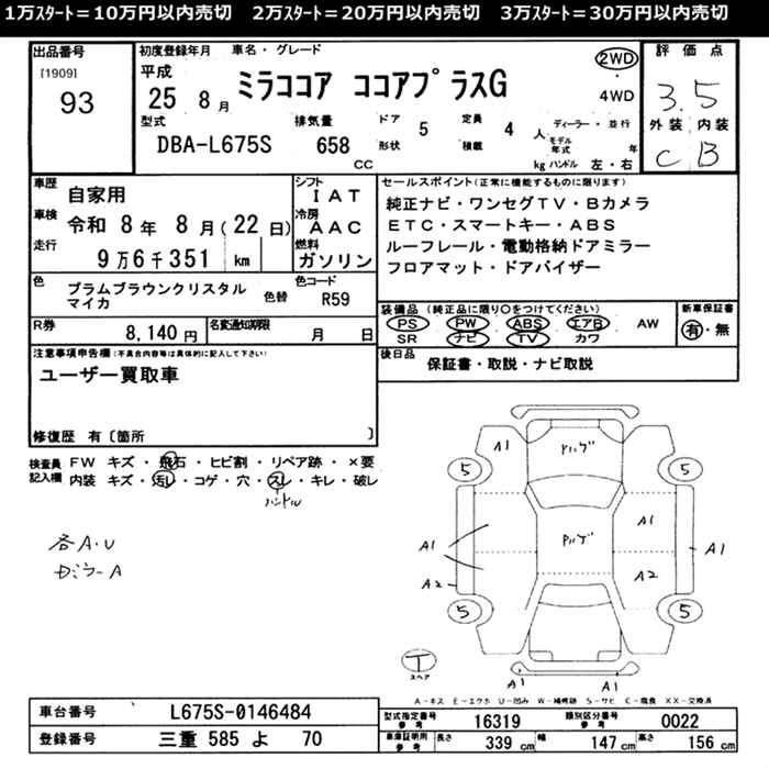 DAIHATSU MIRA COCOA