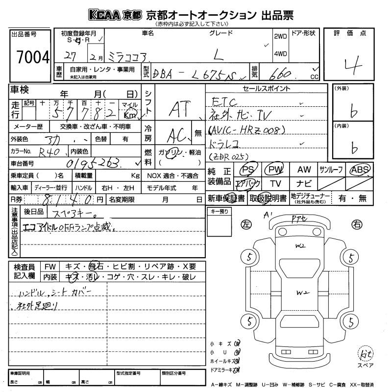 DAIHATSU MIRA COCOA