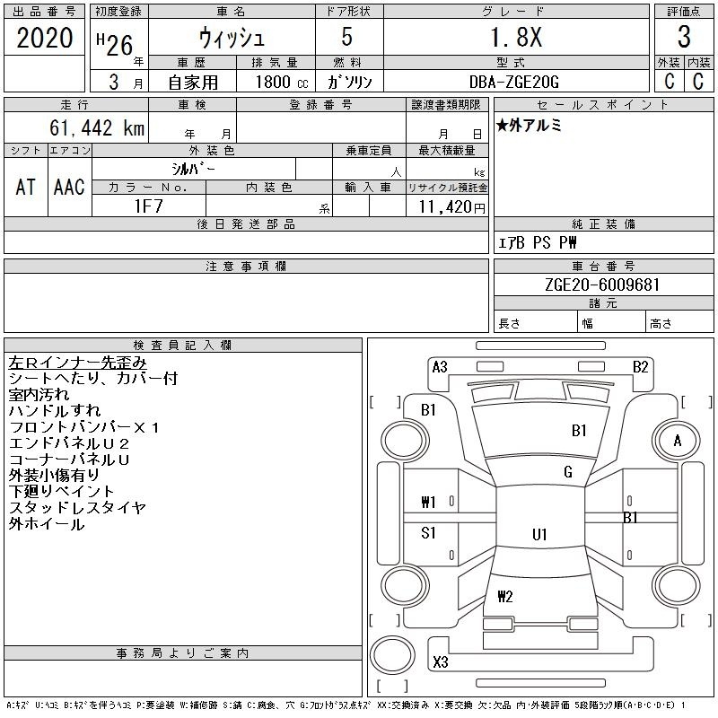 TOYOTA WISH