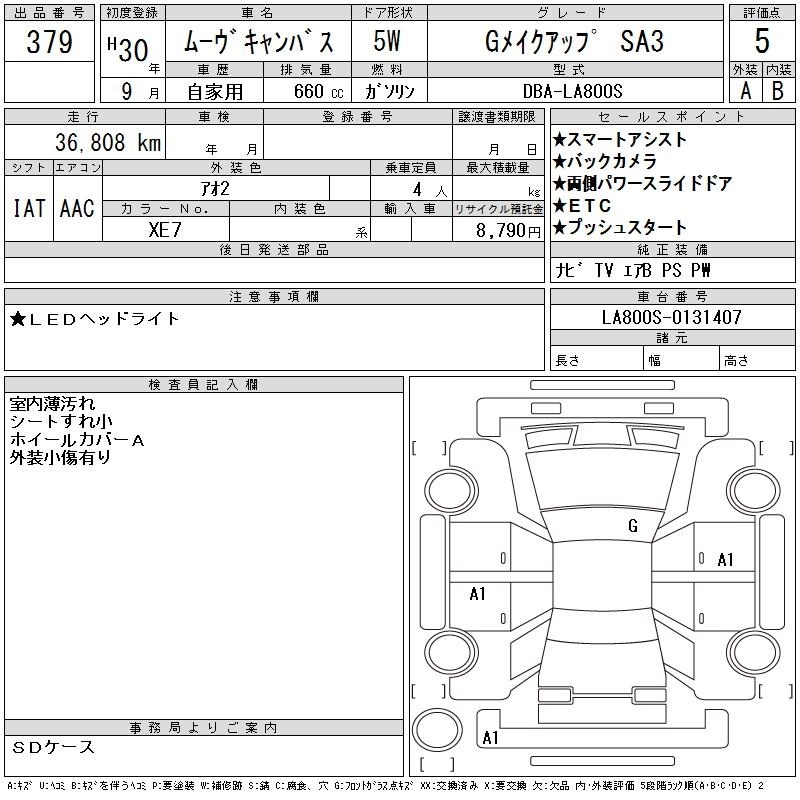 DAIHATSU MOVE CANBUS