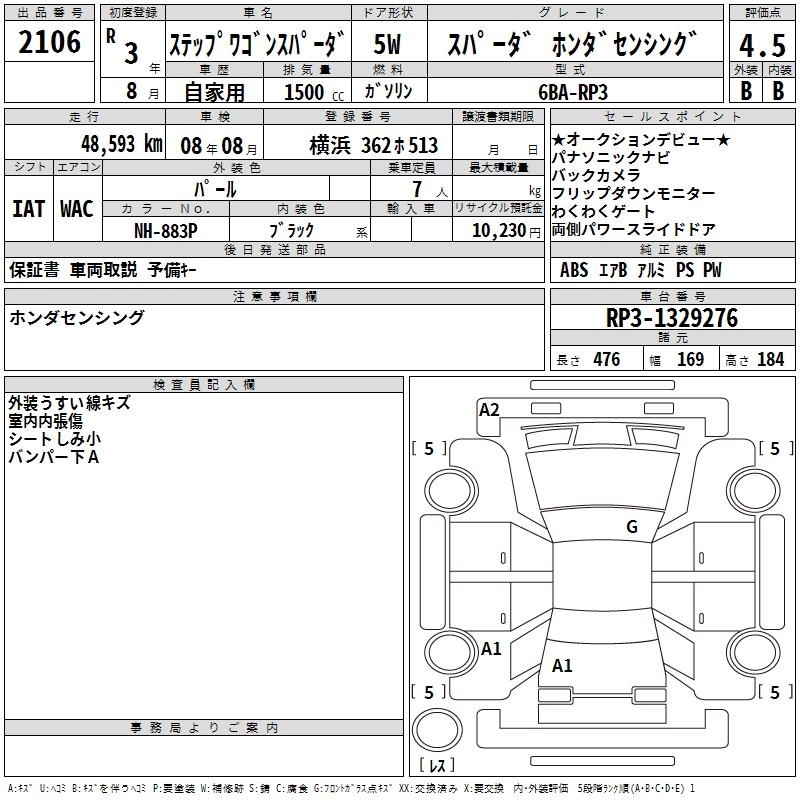 HONDA STEPWGN