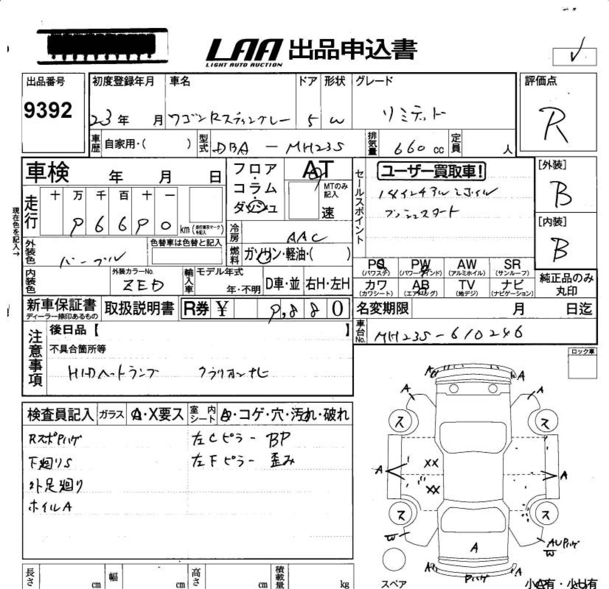 SUZUKI WAGON R