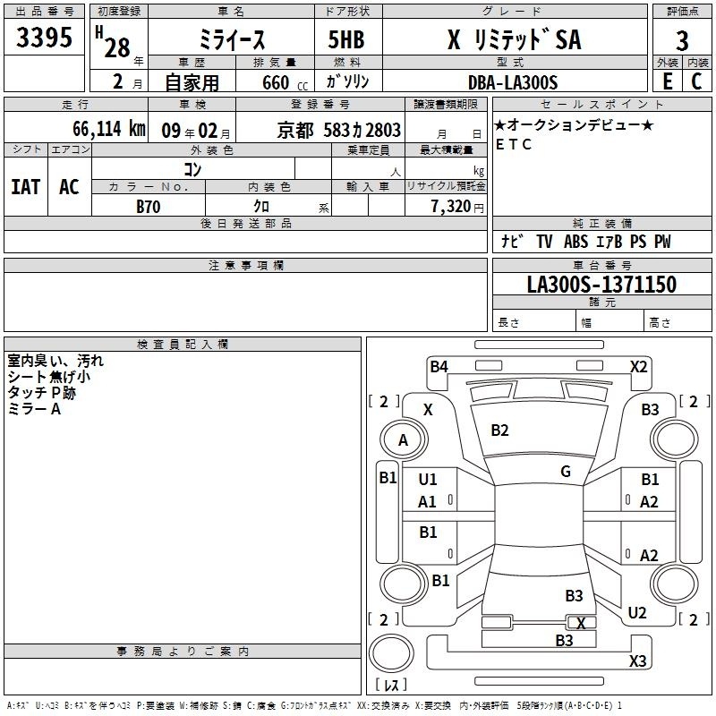 DAIHATSU MIRA E:S