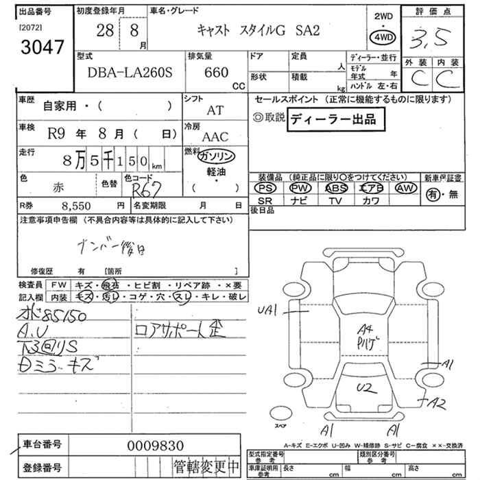 DAIHATSU CAST