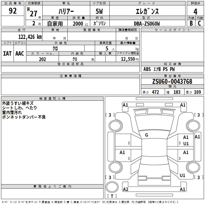 TOYOTA HARRIER