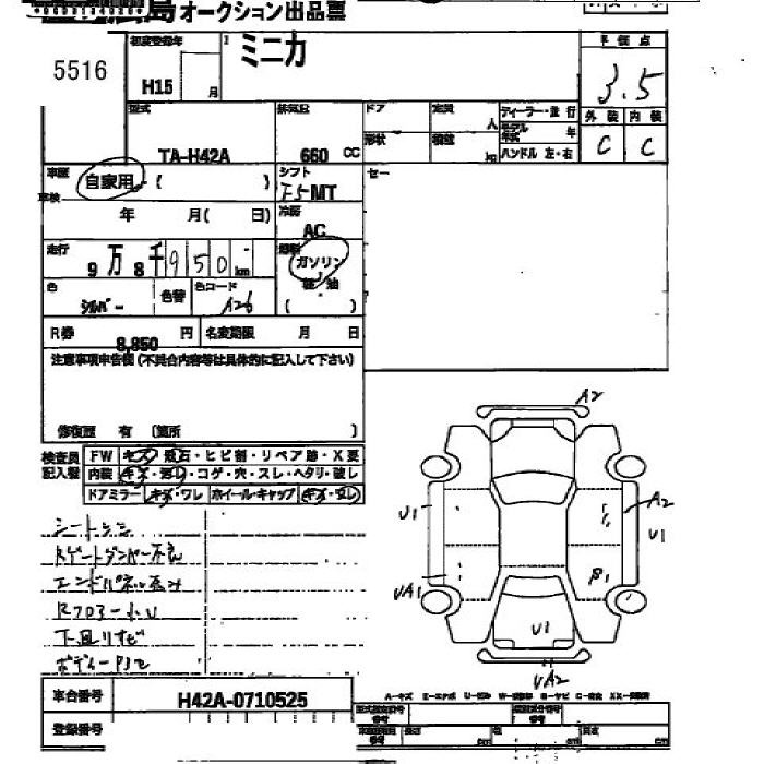 MITSUBISHI MINICA