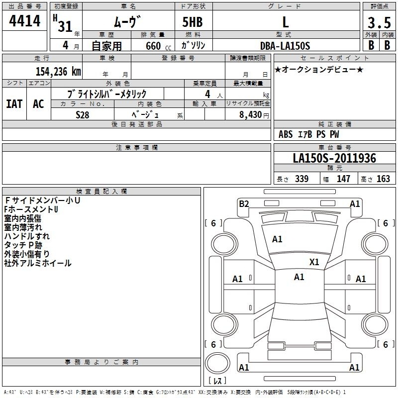 DAIHATSU MOVE