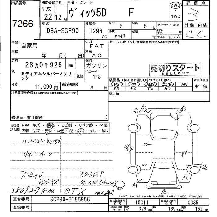 TOYOTA VITZ