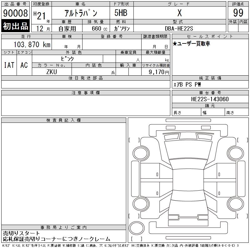 SUZUKI ALTO LAPIN
