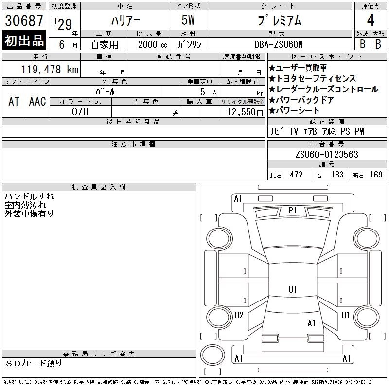 TOYOTA HARRIER