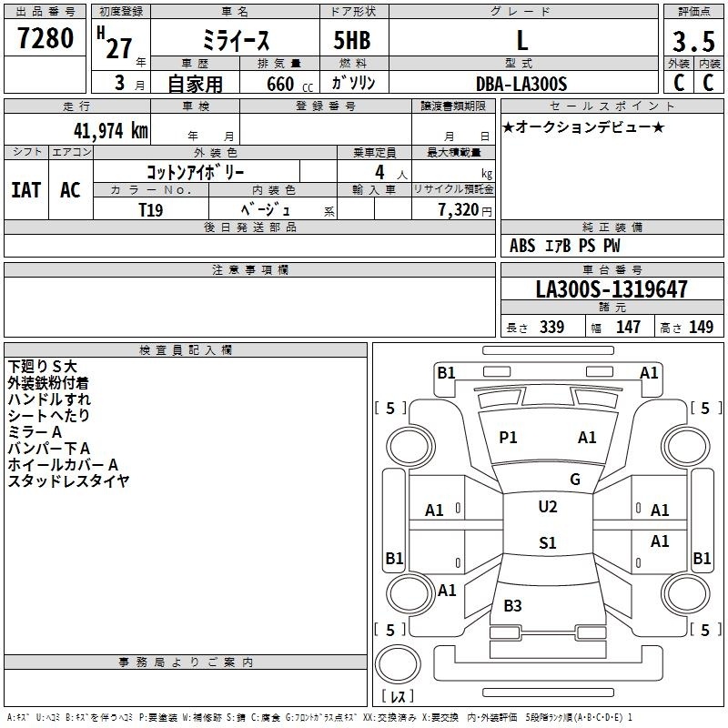 DAIHATSU MIRA E:S