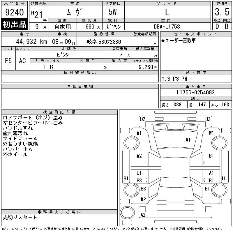 DAIHATSU MOVE