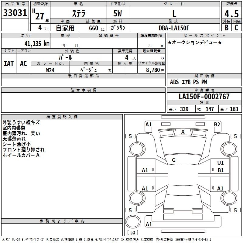 SUBARU STELLA
