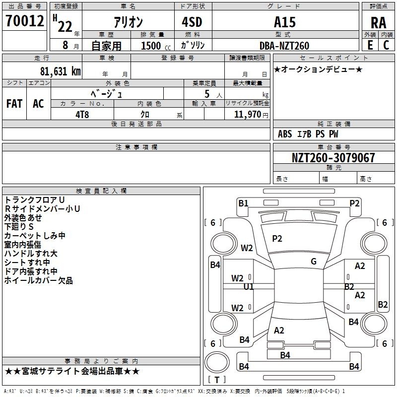 TOYOTA ALLION