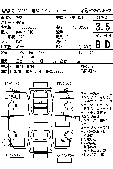 TOYOTA AQUA