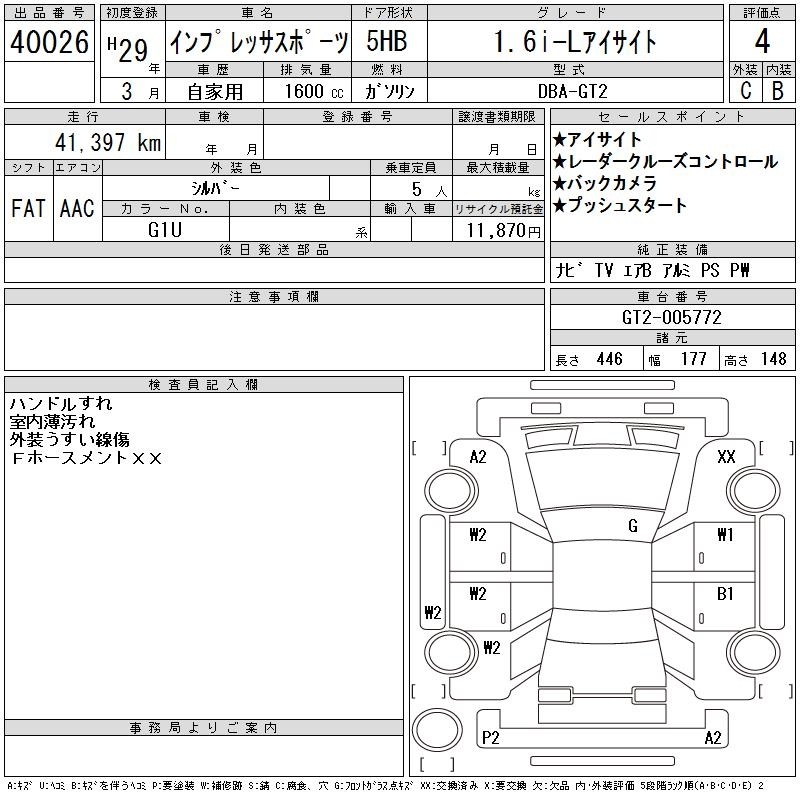 SUBARU IMPREZA