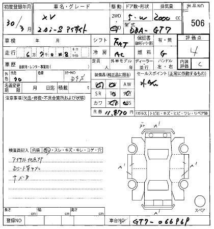 SUBARU XV