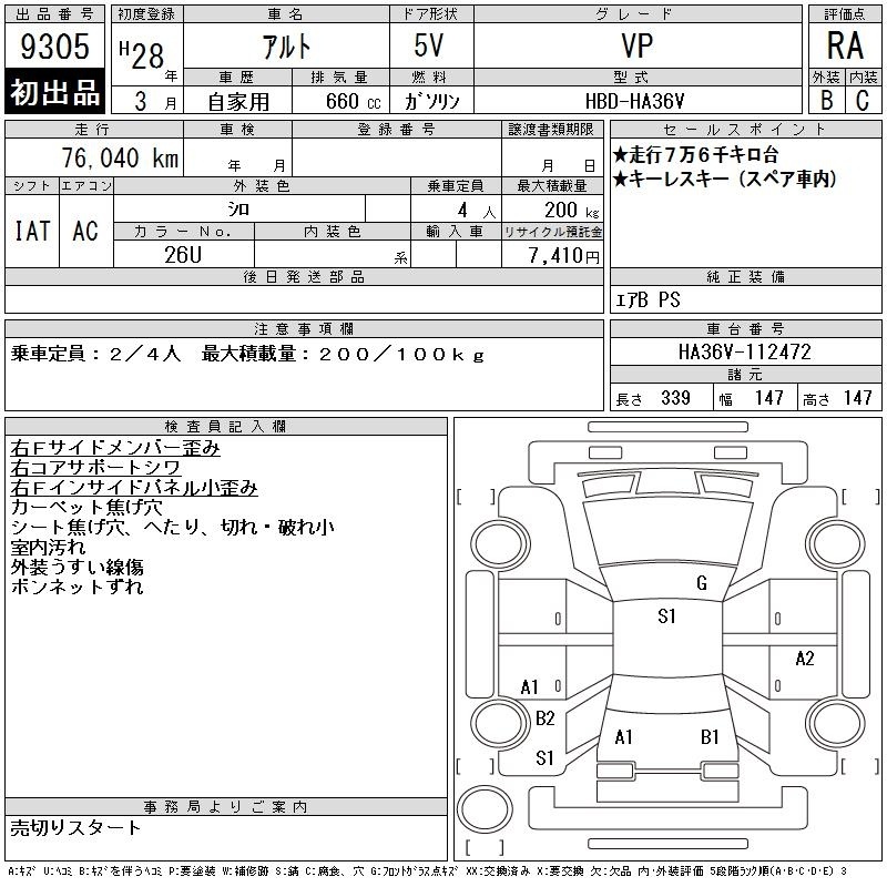 SUZUKI ALTO