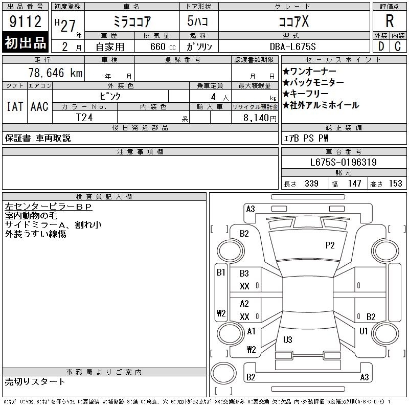 DAIHATSU MIRA COCOA