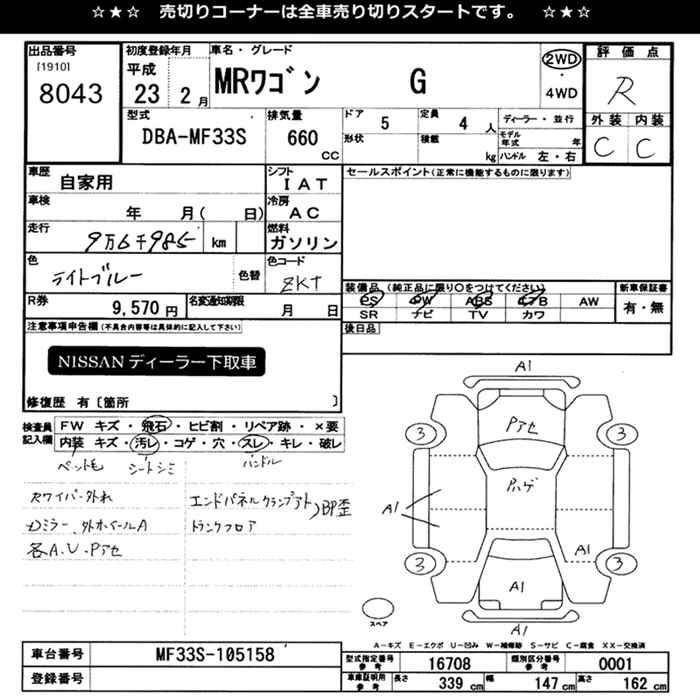 SUZUKI MR WAGON