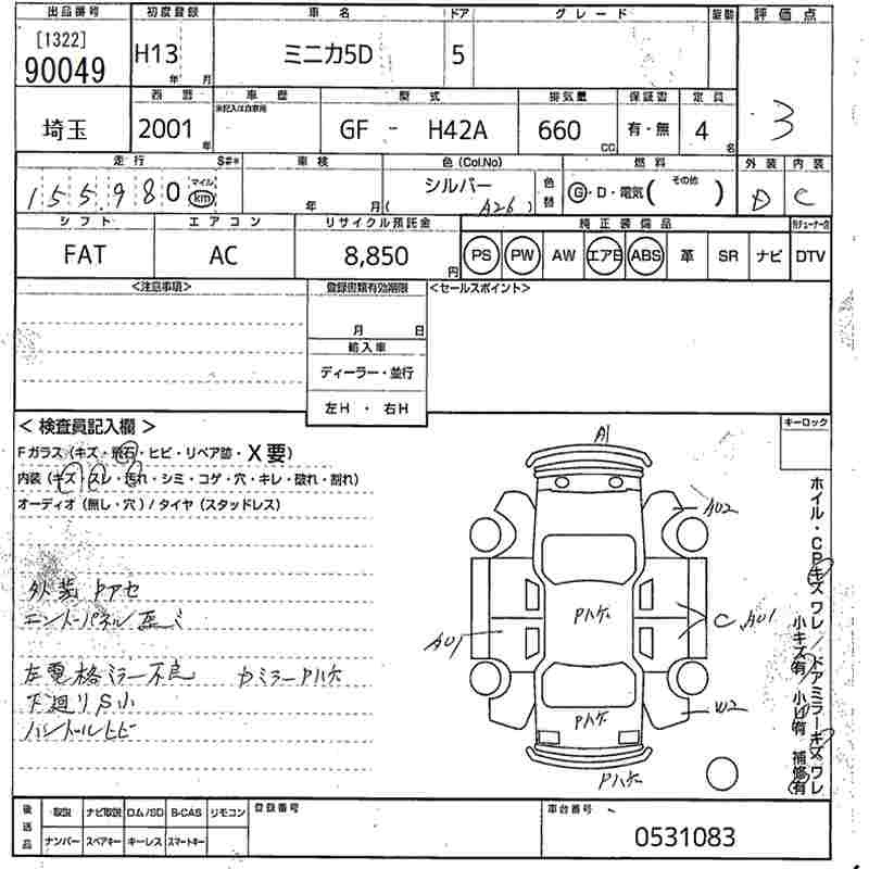 MITSUBISHI MINICA
