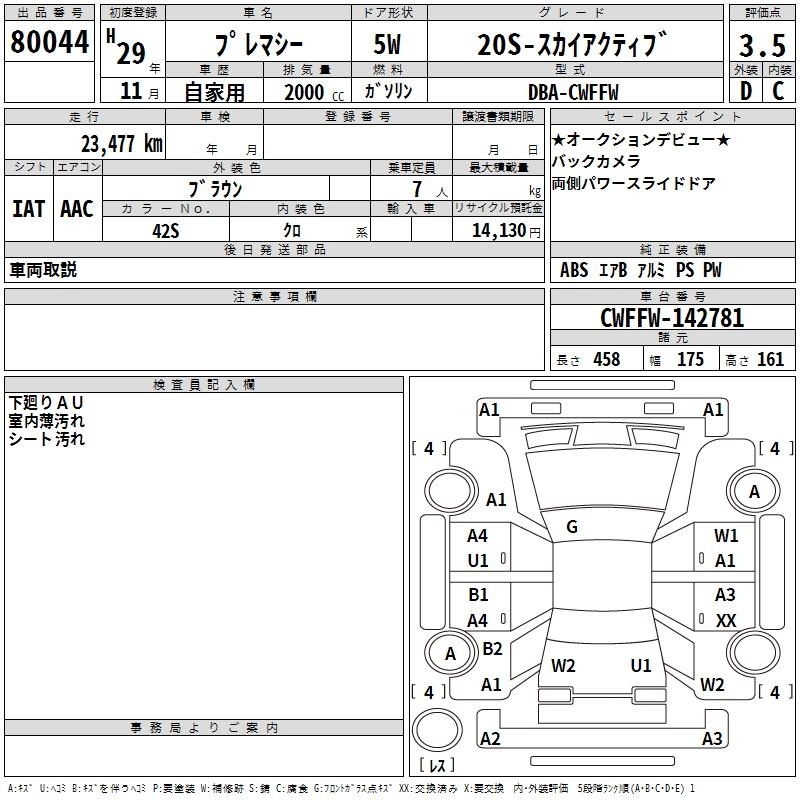 MAZDA PREMACY