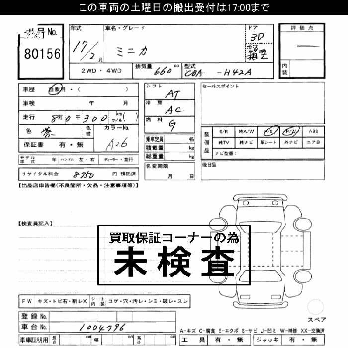 MITSUBISHI MINICA