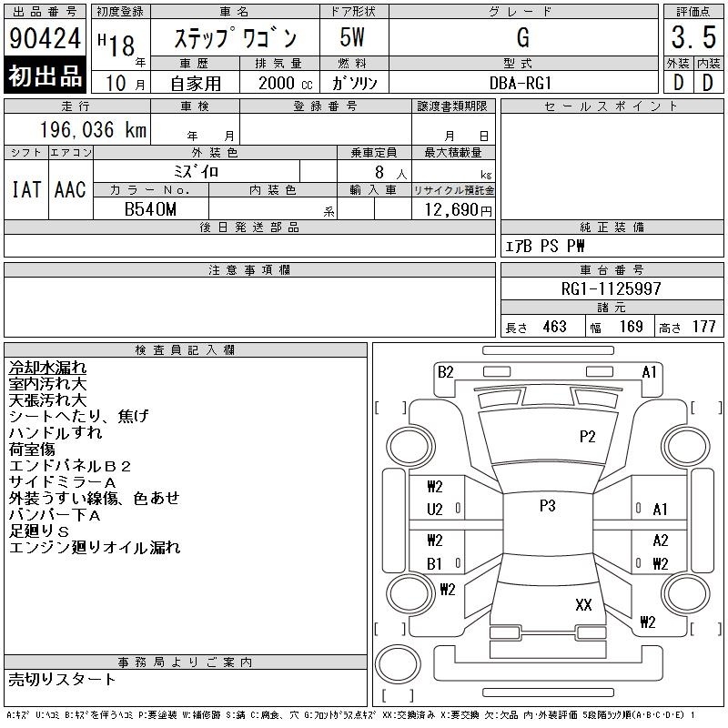 HONDA STEPWGN
