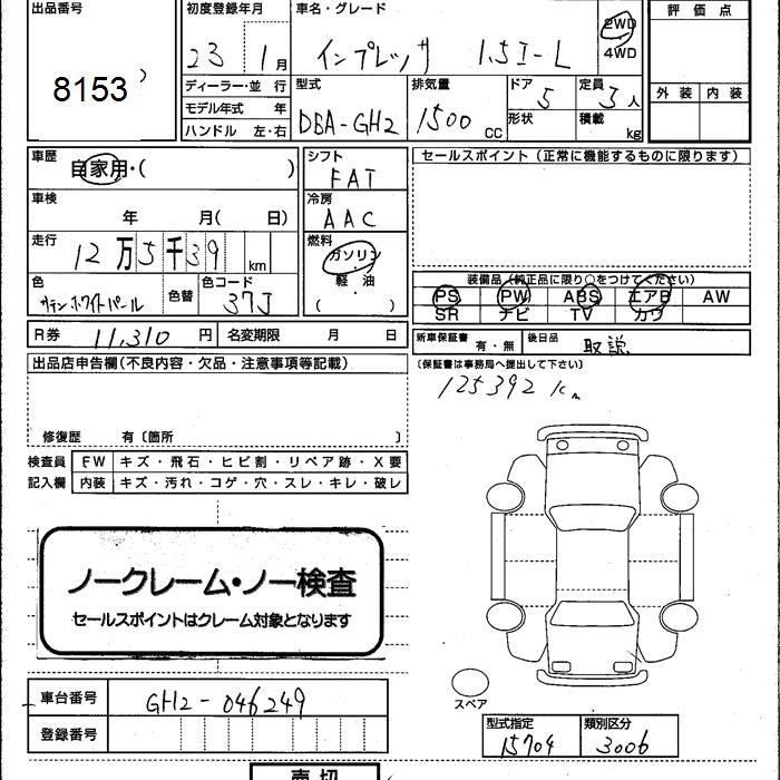 SUBARU IMPREZA