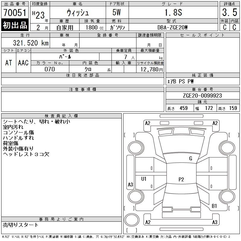 TOYOTA WISH
