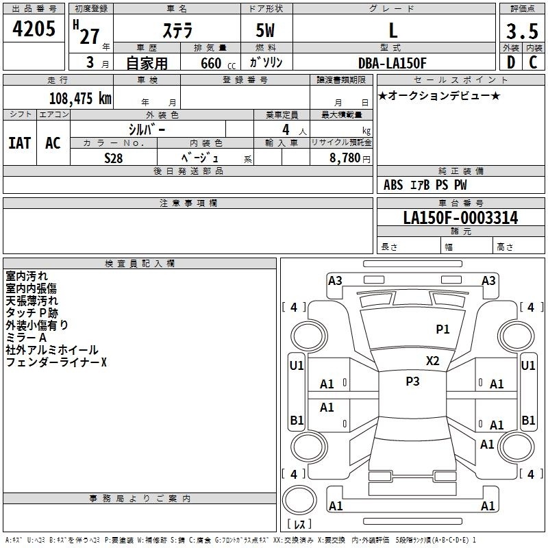 SUBARU STELLA