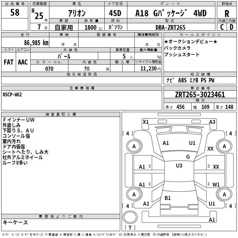 TOYOTA ALLION