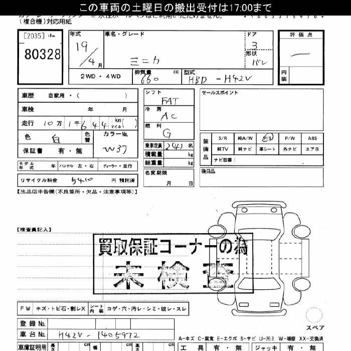 MITSUBISHI MINICA