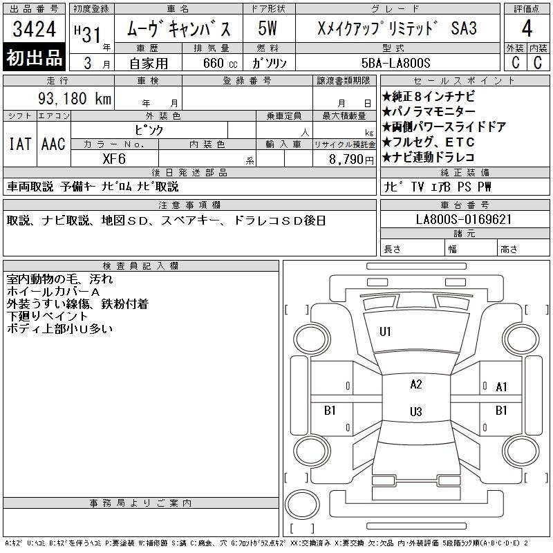 DAIHATSU MOVE CANBUS