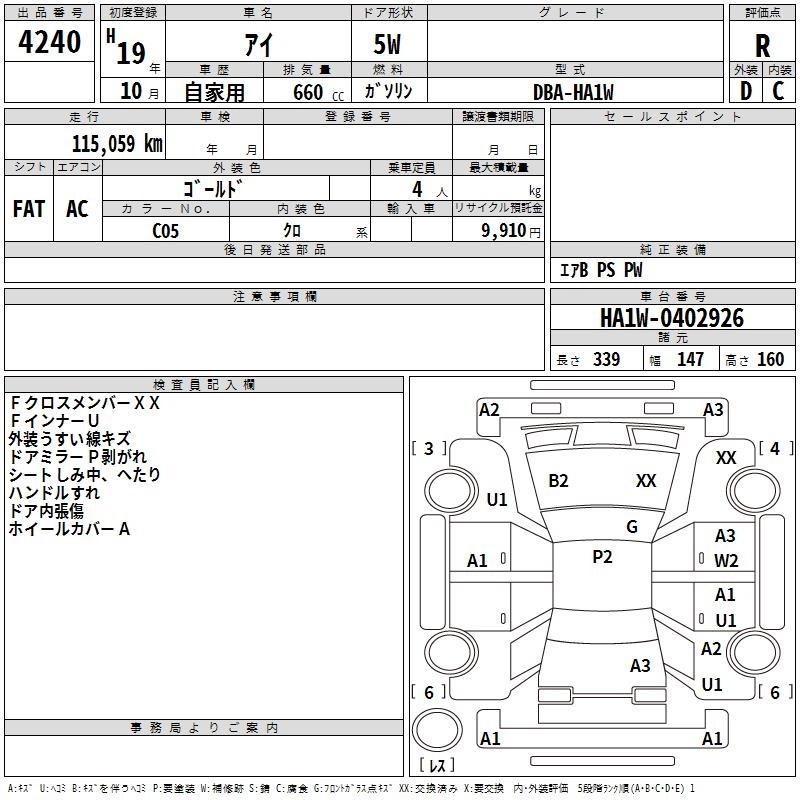 MITSUBISHI I