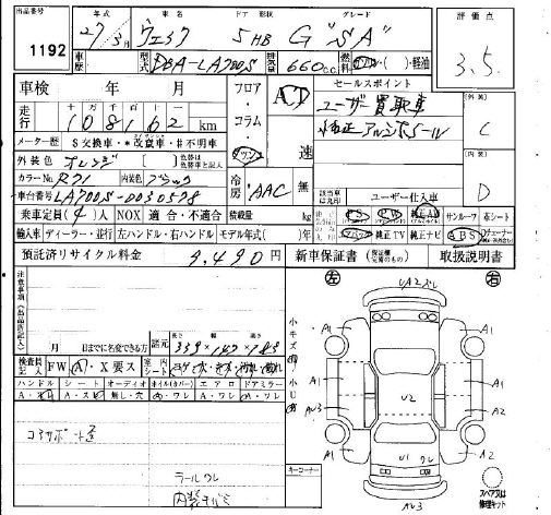 DAIHATSU WAKE