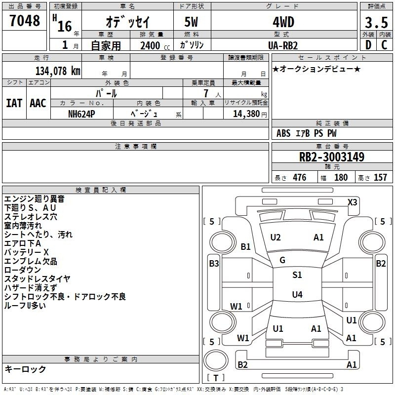 HONDA ODYSSEY